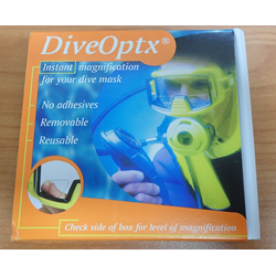 Stick-On Lenses - Magnifiers For Dive/Snorkel Masks  +2.00